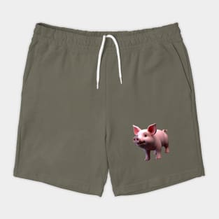 Pink Baby Pig Shorts