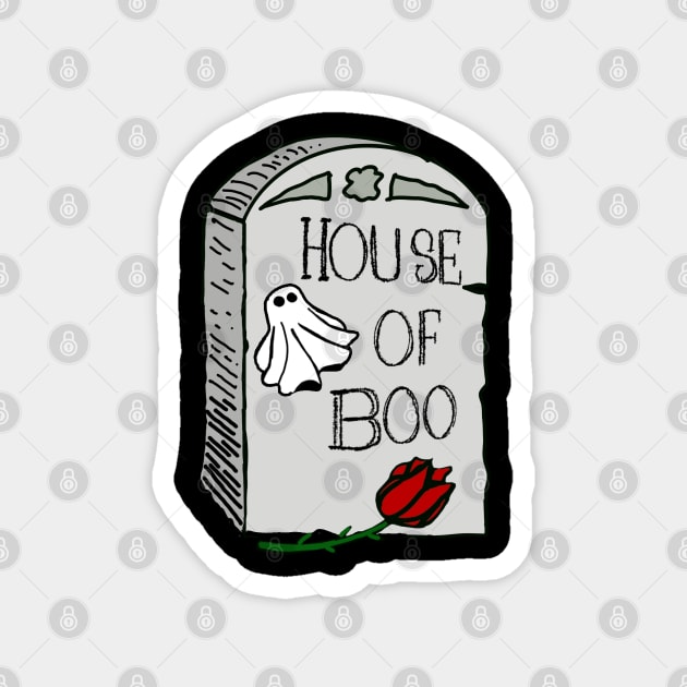 House of Boo Magnet by ShawnMThrasher