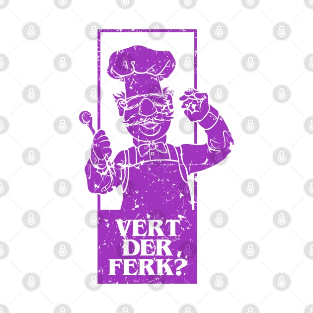 vert der ferk retrocolor - Purple by Sayang Anak