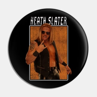 Vintage Wwe Heath Slater Pin