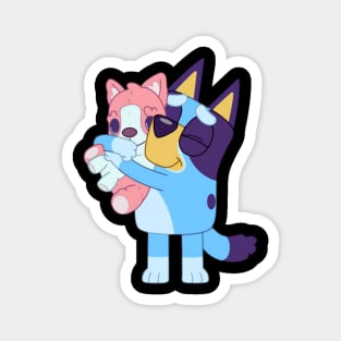 bluey funny Magnet