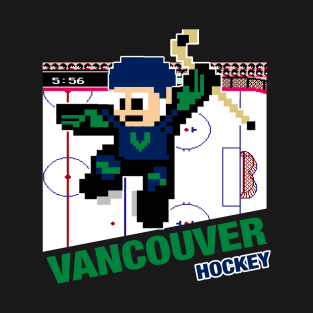 Vancouver Hockey 8 bit cartridge design T-Shirt