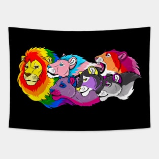 Pride of Lions Tapestry