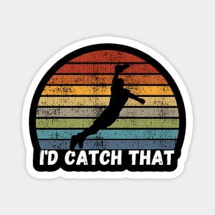 Funny Retro Vintage Disc Golf Frisbee Golf Magnet