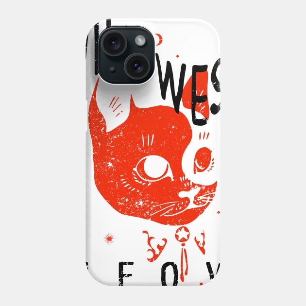 Wild West Cat Phone Case by luckydream