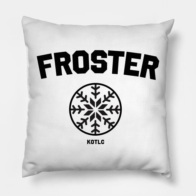 Froster Keeper Tee Pillow by StoryTimeGoodies