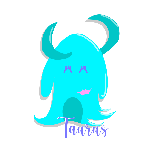 12 Zodiac Signs Astrology - Taurus by FnDoodle