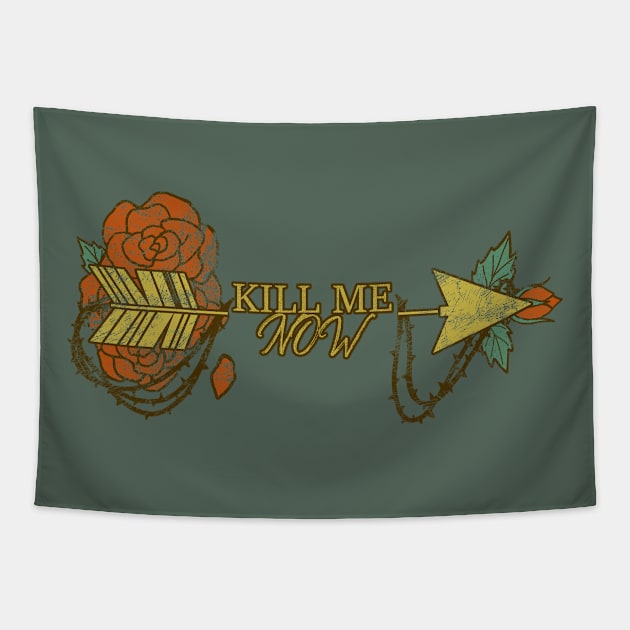 Kill Me Now Tapestry by AriesNamarie