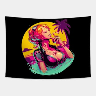 One Piece - Nami Dorobou Neko Tapestry