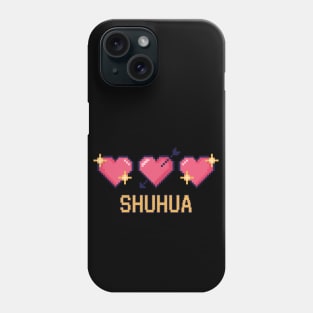 Shuhua Pixel Heart Valentine (G)I-dle Phone Case