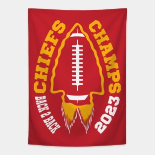 Chiefs Champs 2023 Tapestry