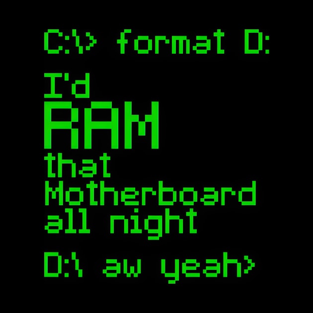 I'D Ram T Motherboard All Night by kawaiiness