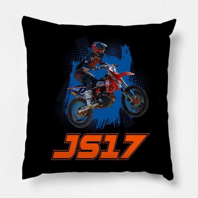 Joey Savatgy JS17 Pillow by lavonneroberson