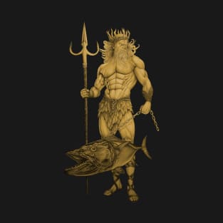 Poseidon and his dog T-Shirt