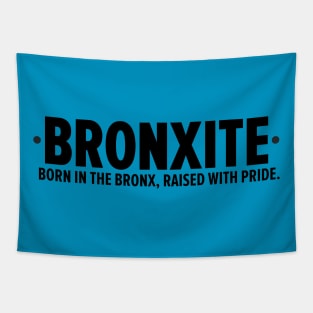 Bronxites United - Stylish Typography Tee Tapestry