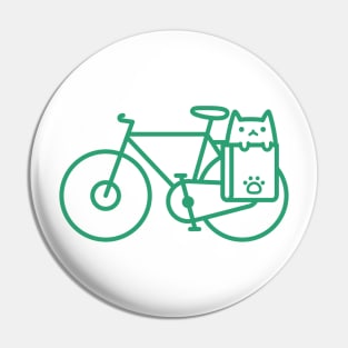 Bike Cat Pin