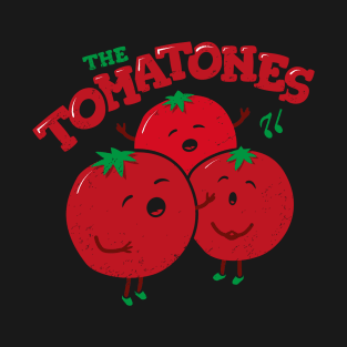 The Tomatones - Veggie Pun Singing Trio T-Shirt