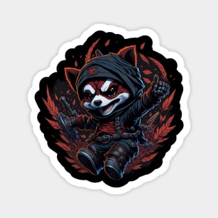 Red Panda Ninja_014 Magnet