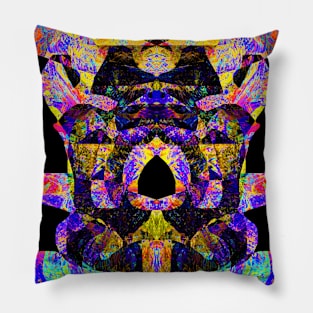 psychedelic fantasy Pillow