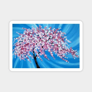 Blue Blossom Magnet