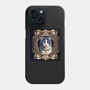 Victorian Kitty Portrait Phone Case