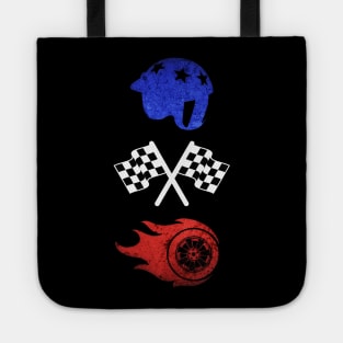 Stuntman Rider Awesome Dirt Bike Riding Racing Gear Tote