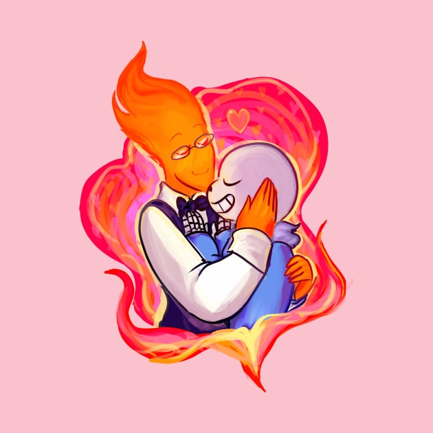 bonefire couple by felfisk