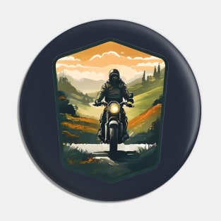 A rider in the shire Pin