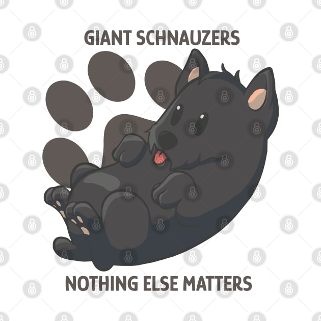 Giant schnauzer, nothing else matters by AniBeanz