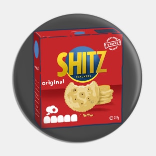 Shitz Crackers Pin