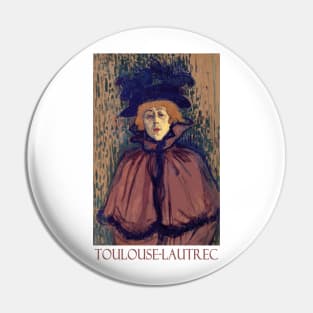 Jane Avril by Henri de Toulouse-Lautrec Pin