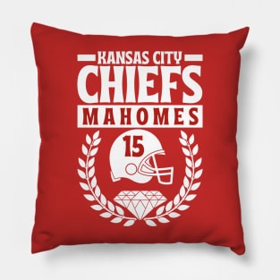 Kansas City Chiefs Mahomes 15 Helmet American Football Pillow