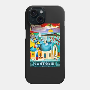 Santorini, Globetrotter Phone Case