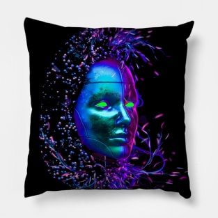 Face Smile Girl bkr Pillow