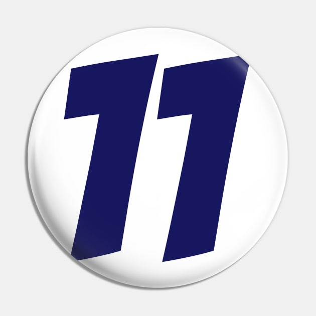 Sergio Perez 11 - Driver Number Pin by GreazyL