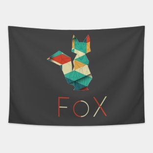 Fox Geometric Design Tapestry