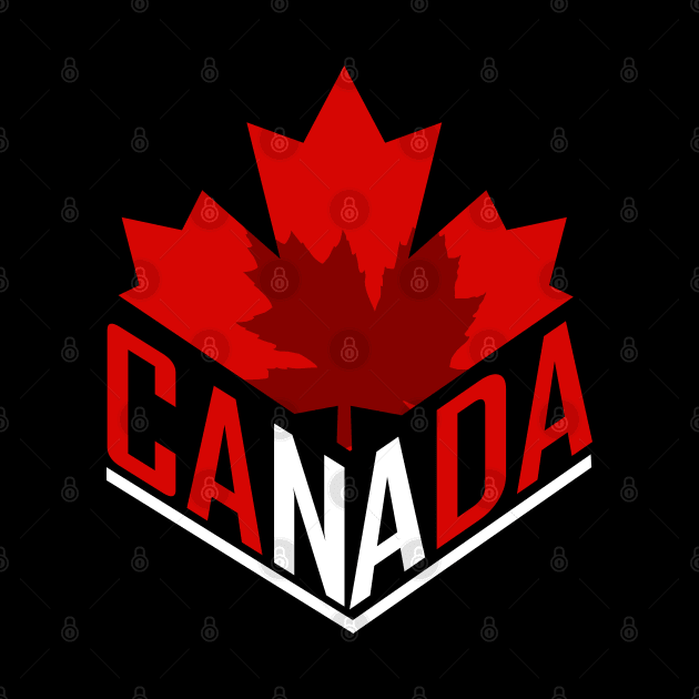 Maple Leaf Canada by ShirtsShirtsndmoreShirts