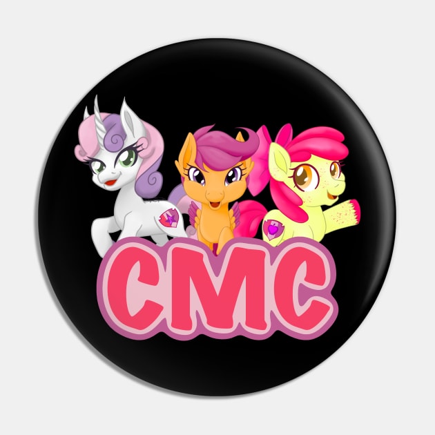 My Little Pony Cutie Mark Crusaders Pin by Boyanton Designs