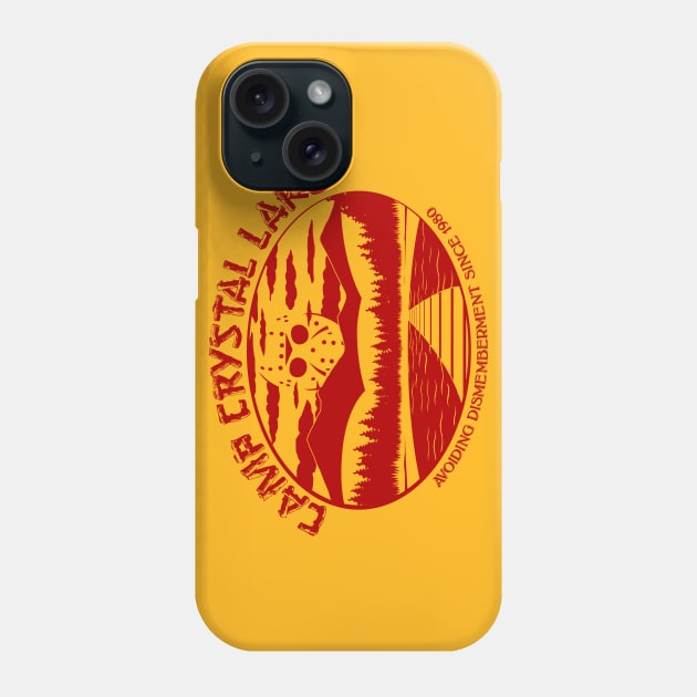 Camp Crystal Lake Phone Case by JodyTerblanche