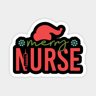 Merry Nurse Magnet