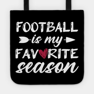 Funny Football is My Favorite Season Tote