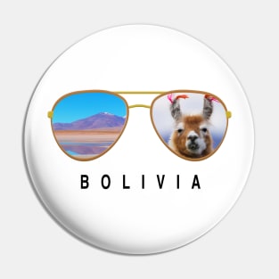 Bolivia sunglasses Pin