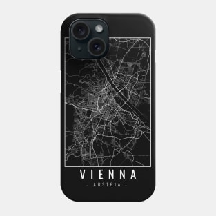 Vienna Austria Minimalist Map Phone Case