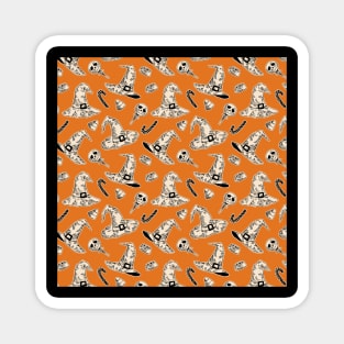 Halloween Seamless Pattern Magnet