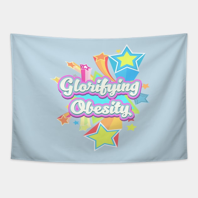 Glorifying Obesity ... like a BOSS Tapestry by Big Sexy Tees