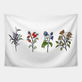 Berry Love Tapestry