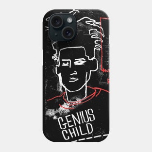 Genius Child Doodle White Phone Case