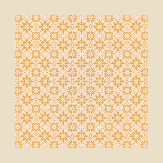 Mustard Boho Tile / Geomerty Pattern by matise