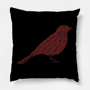 THE BIRDS WORK FOR THE BOURGEOISIE Pillow