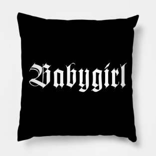 Baby Girl Pillow